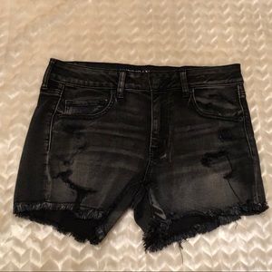 New American Eagle Outfitters Black Jean Shorts